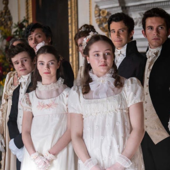 Vintage Nicole Miller Bridgerton-Style Regency Era Empire Waist Dress, Size 6 - Picture 12 of 15